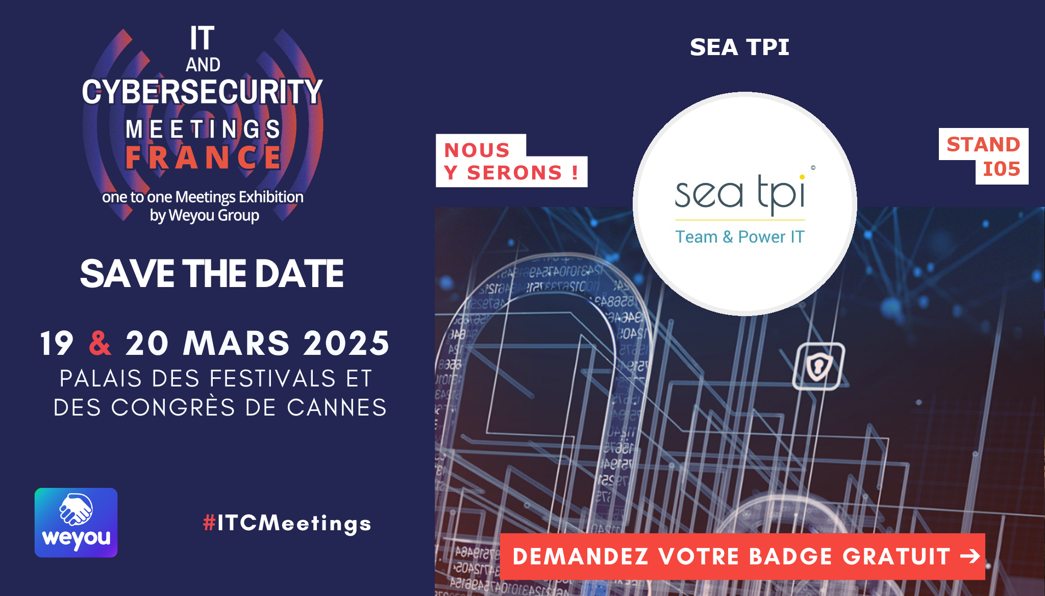 SEA TPI revient au IT and Cybersecurity Meetings