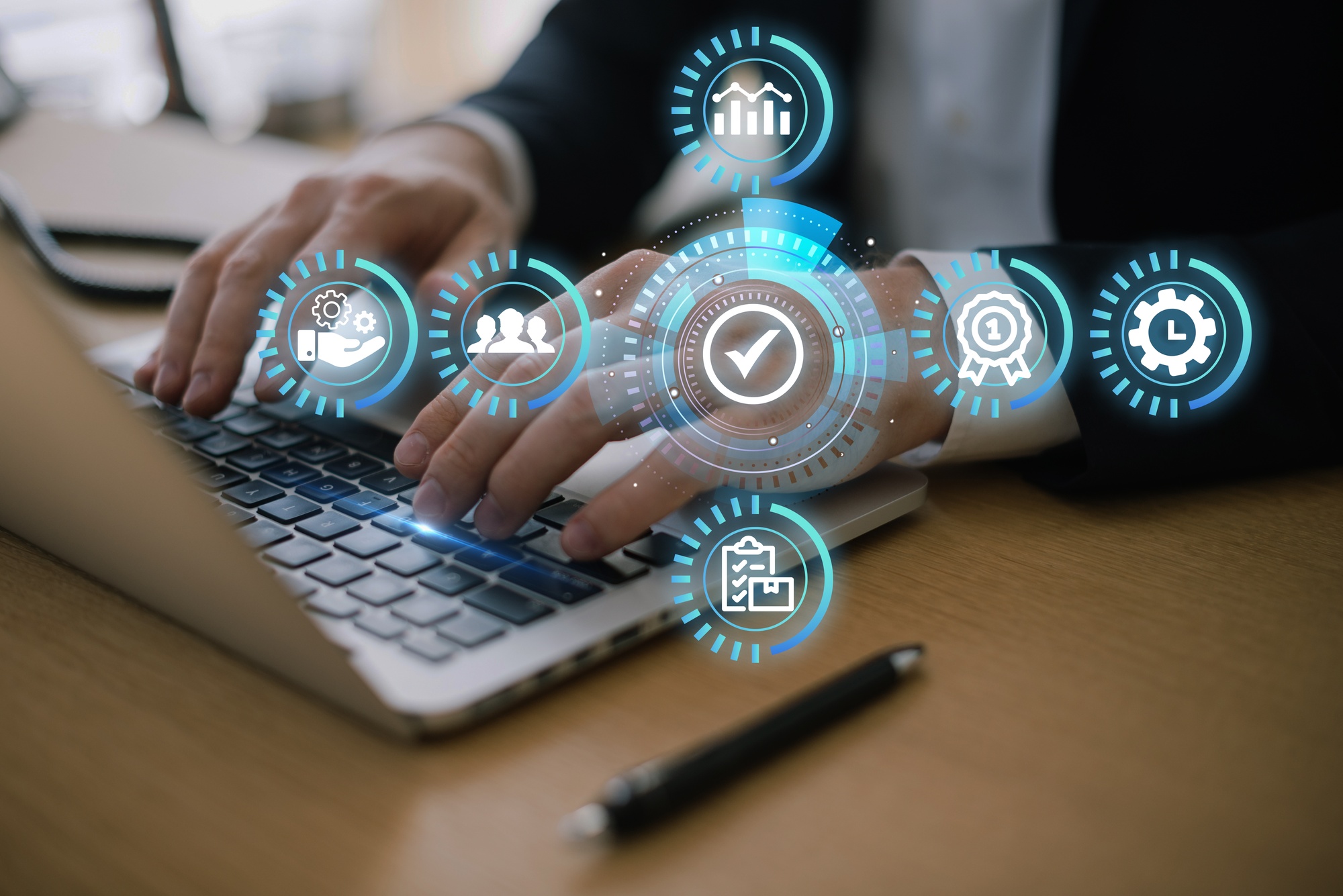 Schéma d’une infrastructure IT optimisée avec l’automatisation